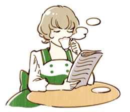 Crescent school girls sticker #1235051