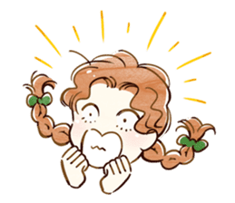 Crescent school girls sticker #1235054