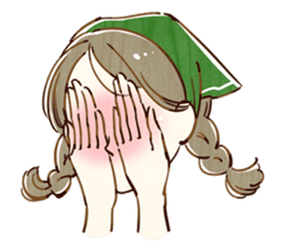 Crescent school girls sticker #1235058