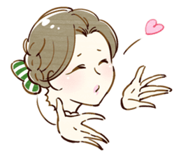 Crescent school girls sticker #1235065