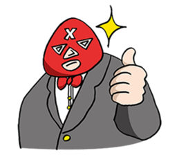 DO THE HAPPY LUCHA-LIBRE sticker #1235084