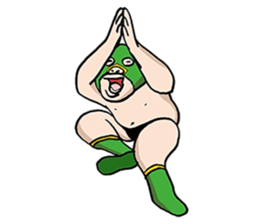 DO THE HAPPY LUCHA-LIBRE sticker #1235090