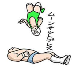 DO THE HAPPY LUCHA-LIBRE sticker #1235097