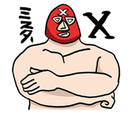 DO THE HAPPY LUCHA-LIBRE sticker #1235098