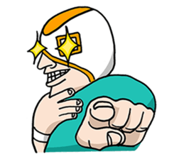 DO THE HAPPY LUCHA-LIBRE sticker #1235105