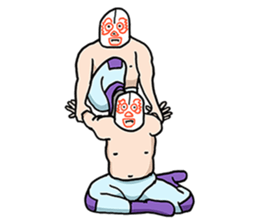 DO THE HAPPY LUCHA-LIBRE sticker #1235107