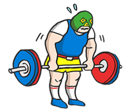 DO THE HAPPY LUCHA-LIBRE sticker #1235110