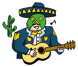 DO THE HAPPY LUCHA-LIBRE sticker #1235112