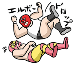 DO THE HAPPY LUCHA-LIBRE sticker #1235117