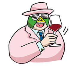 DO THE HAPPY LUCHA-LIBRE sticker #1235119