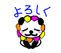 FLOWER PANDA sticker #1235165