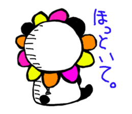FLOWER PANDA sticker #1235171