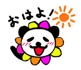 FLOWER PANDA sticker #1235173
