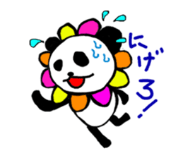 FLOWER PANDA sticker #1235180