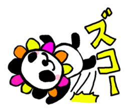 FLOWER PANDA sticker #1235181