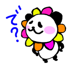 FLOWER PANDA sticker #1235186