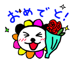 FLOWER PANDA sticker #1235192