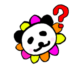FLOWER PANDA sticker #1235193
