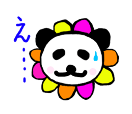 FLOWER PANDA sticker #1235198
