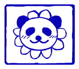 FLOWER PANDA sticker #1235201