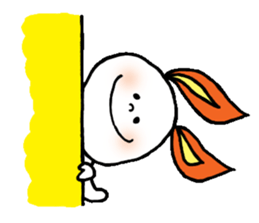 Ear fire rabbit sticker #1235282