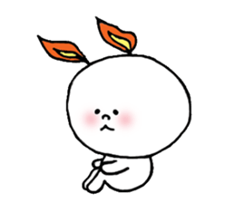 Ear fire rabbit sticker #1235294