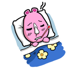 Little Pink Rhino sticker #1235759