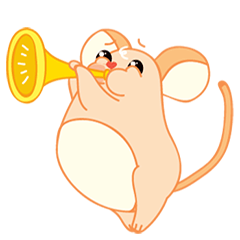 Mizzi, the cute and fat little mouse