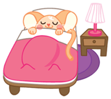 Mizzi, the cute and fat little mouse sticker #1235805