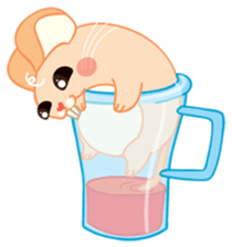 Mizzi, the cute and fat little mouse sticker #1235816