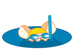 Mizzi, the cute and fat little mouse sticker #1235826