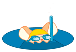 Mizzi, the cute and fat little mouse sticker #1235826