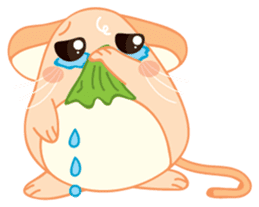 Mizzi, the cute and fat little mouse sticker #1235827