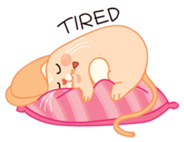 Mizzi, the cute and fat little mouse sticker #1235829