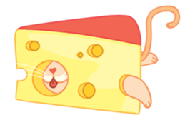 Mizzi, the cute and fat little mouse sticker #1235837