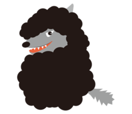 Nina sheep(Big Bad Wolf Ver.) sticker #1235914