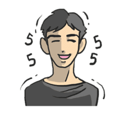 AsB - Two Motion Everyday Man Edition sticker #1236098