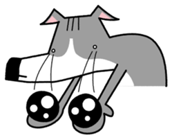 Life of the Italian greyhound Vol.2 sticker #1236146