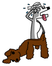 Life of the Italian greyhound Vol.2 sticker #1236149