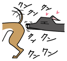 Life of the Italian greyhound Vol.2 sticker #1236160