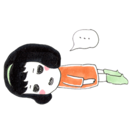 Mamo the mod girl sticker #1236325