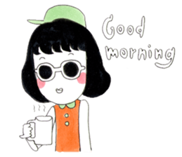 Mamo the mod girl sticker #1236331