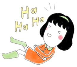 Mamo the mod girl sticker #1236346