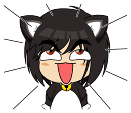 Katza Meow Meow sticker #1236873