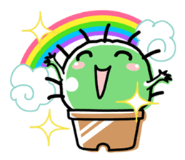 Life of the little cactus sticker #1237604