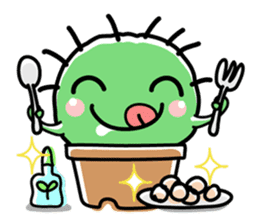 Life of the little cactus sticker #1237606