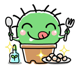 Life of the little cactus sticker #1237606