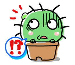 Life of the little cactus sticker #1237608