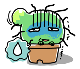Life of the little cactus sticker #1237609