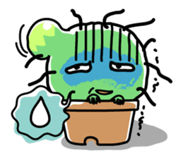 Life of the little cactus sticker #1237609